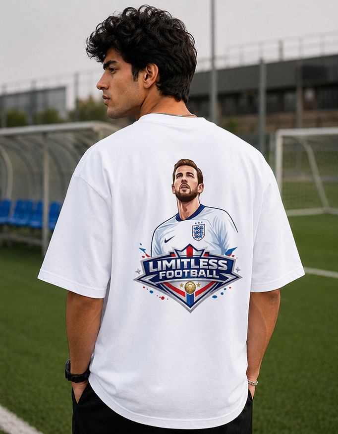 Limitless Football ~ Oversized Tee - Image 3