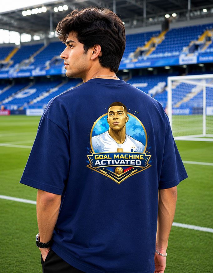 Goal Machine Activated ~ Oversized Tee