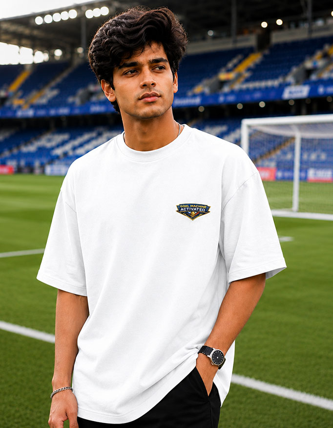 Goal Machine Activated ~ Oversized Tee - Image 4