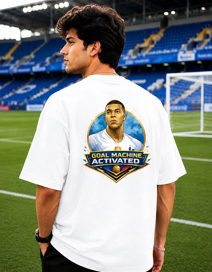 Goal Machine Activated ~ Oversized Tee - Image 3
