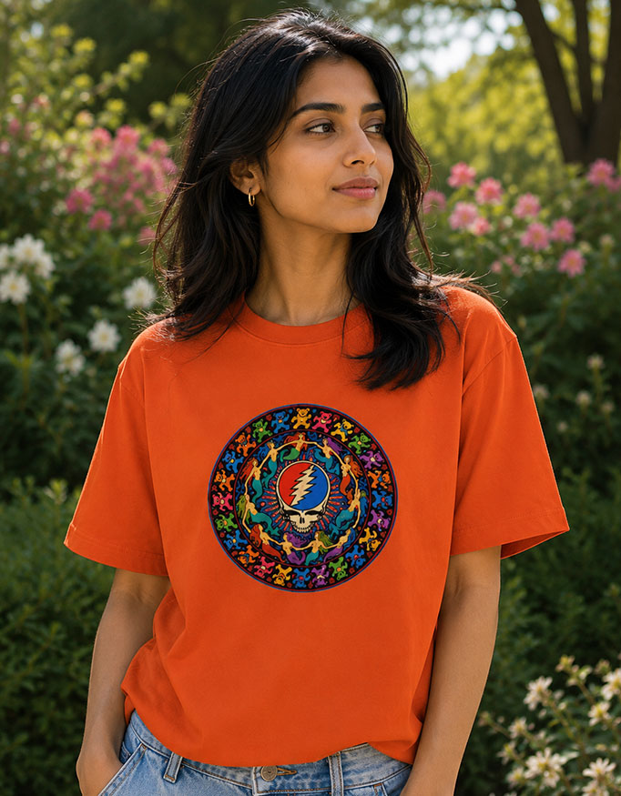 Skull Mandala ~ Grateful Dead