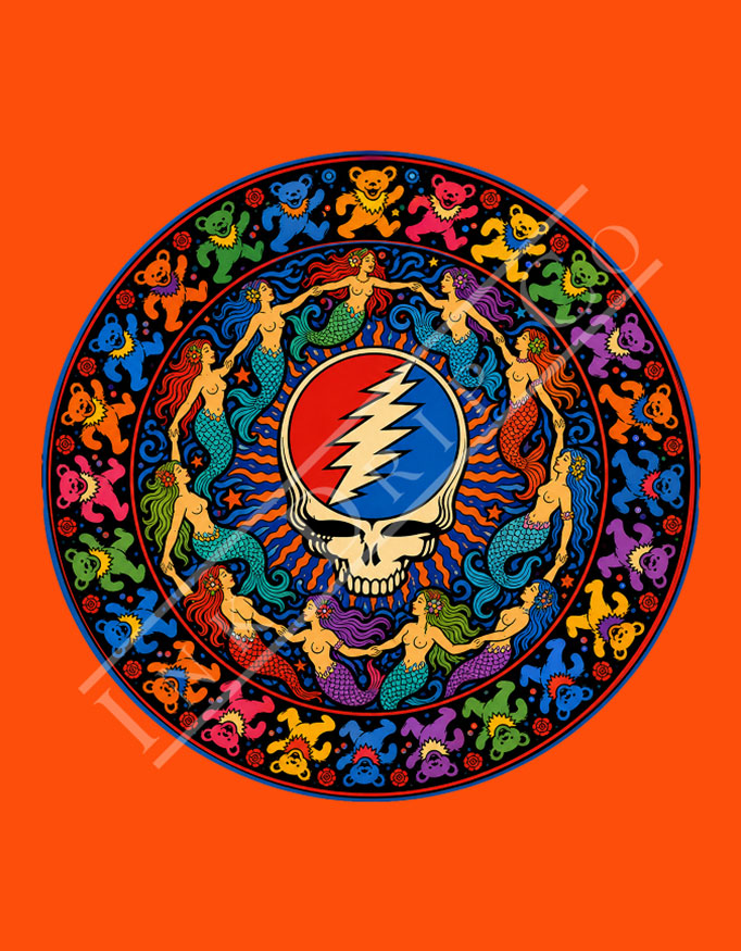 Skull Mandala ~ Grateful Dead - Image 5