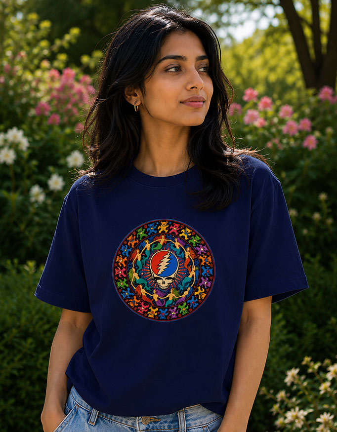 Skull Mandala ~ Grateful Dead - Image 3